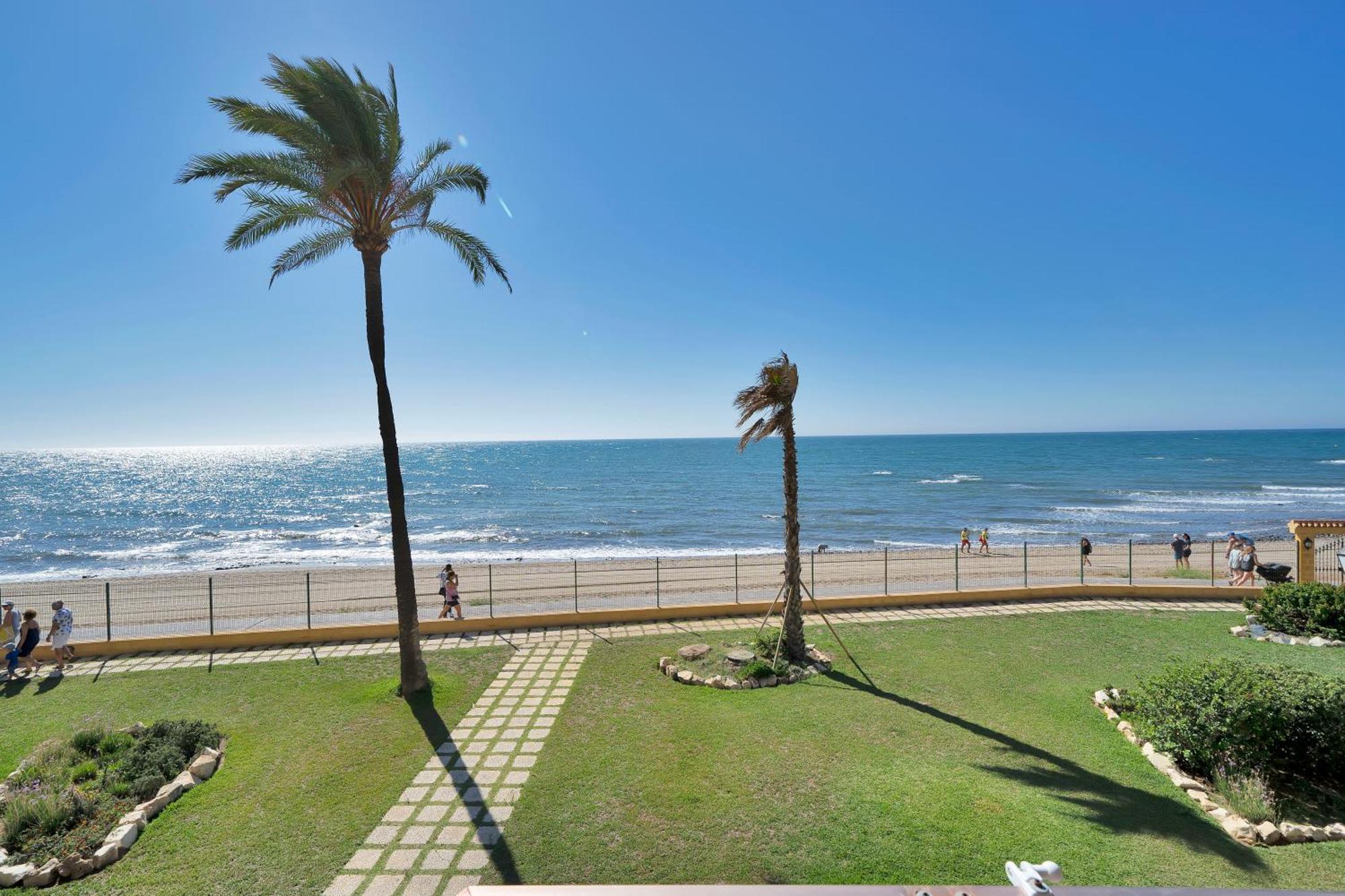Casa Mar Apartamento Front Beach Con Wifi, Piscina, Padel Y Tenis - Lubina Del Sol Sitio de Calahonda Buitenkant foto