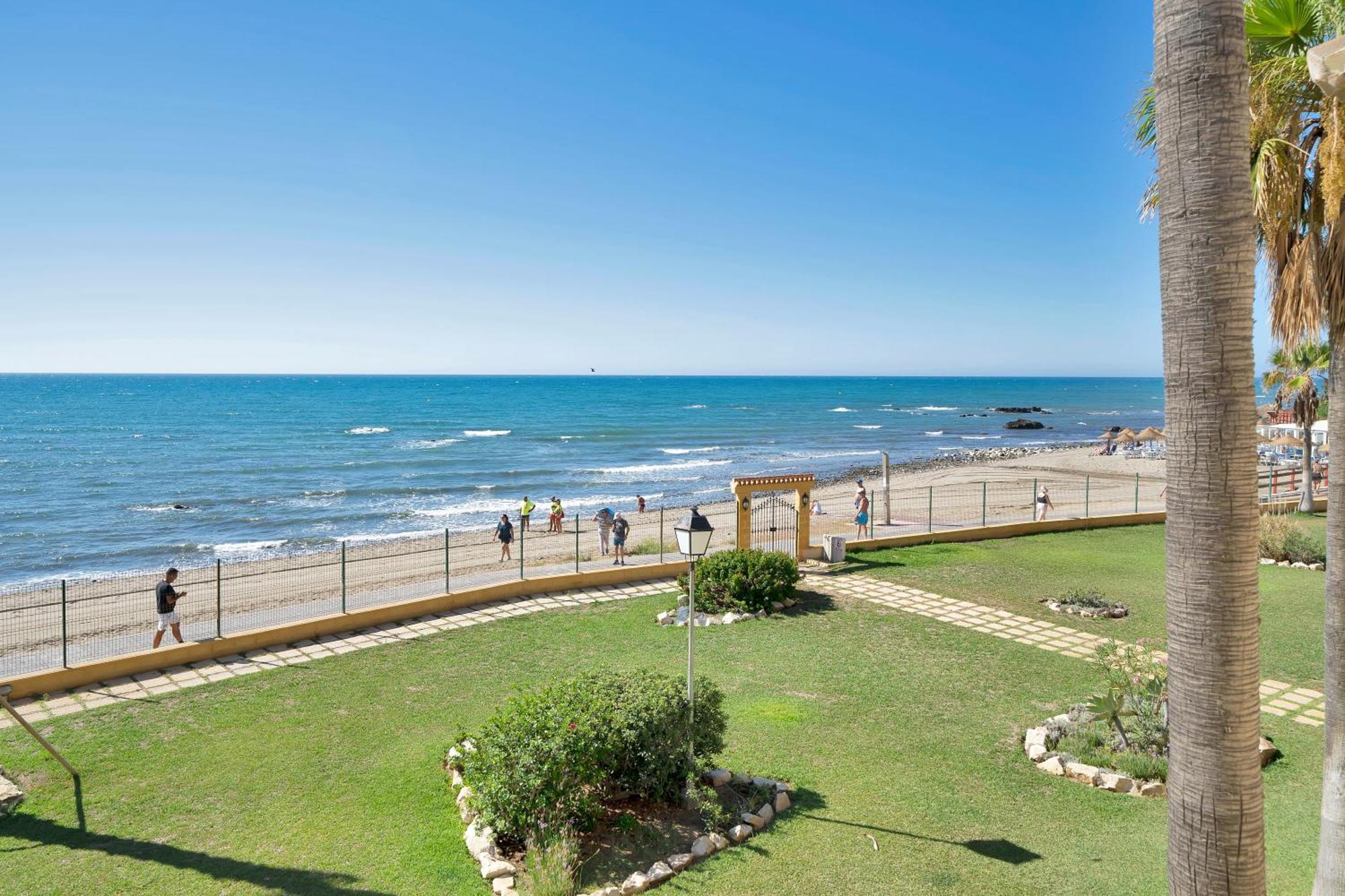 Casa Mar Apartamento Front Beach Con Wifi, Piscina, Padel Y Tenis - Lubina Del Sol Sitio de Calahonda Buitenkant foto