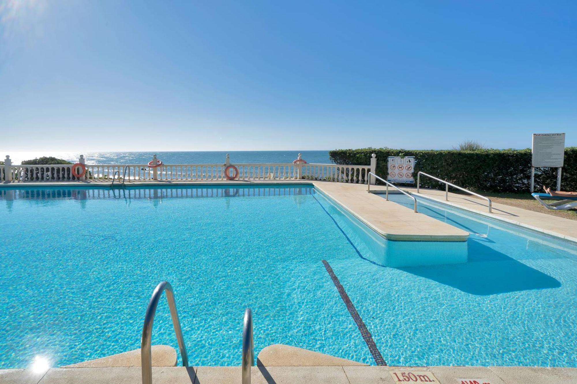 Casa Mar Apartamento Front Beach Con Wifi, Piscina, Padel Y Tenis - Lubina Del Sol Sitio de Calahonda Buitenkant foto