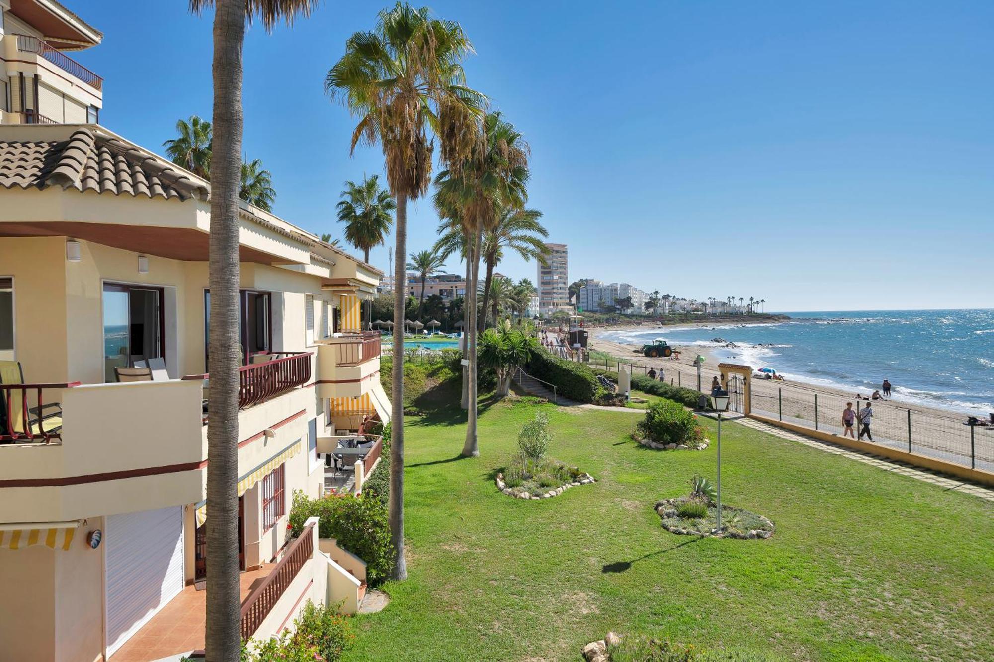 Casa Mar Apartamento Front Beach Con Wifi, Piscina, Padel Y Tenis - Lubina Del Sol Sitio de Calahonda Buitenkant foto