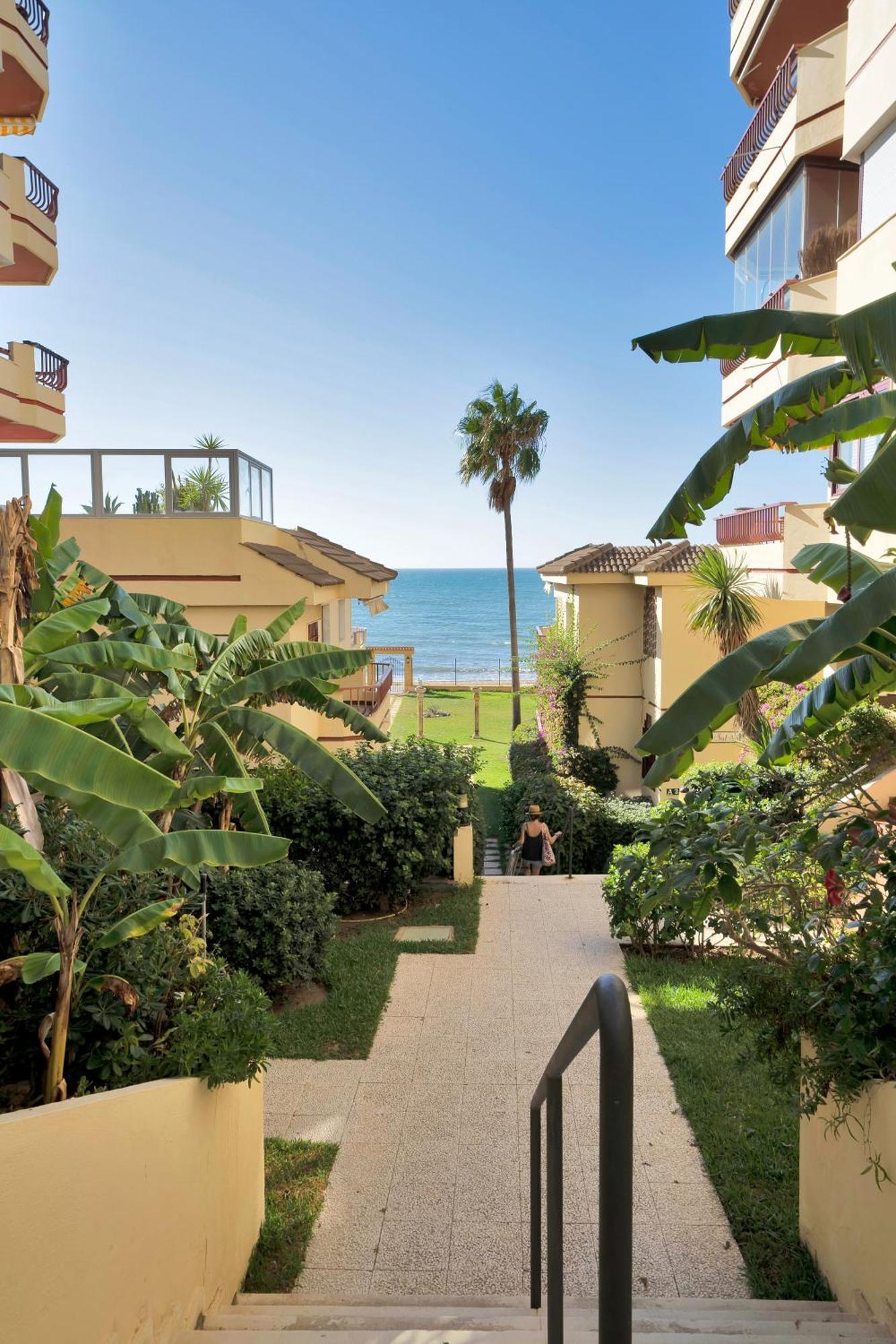 Casa Mar Apartamento Front Beach Con Wifi, Piscina, Padel Y Tenis - Lubina Del Sol Sitio de Calahonda Buitenkant foto