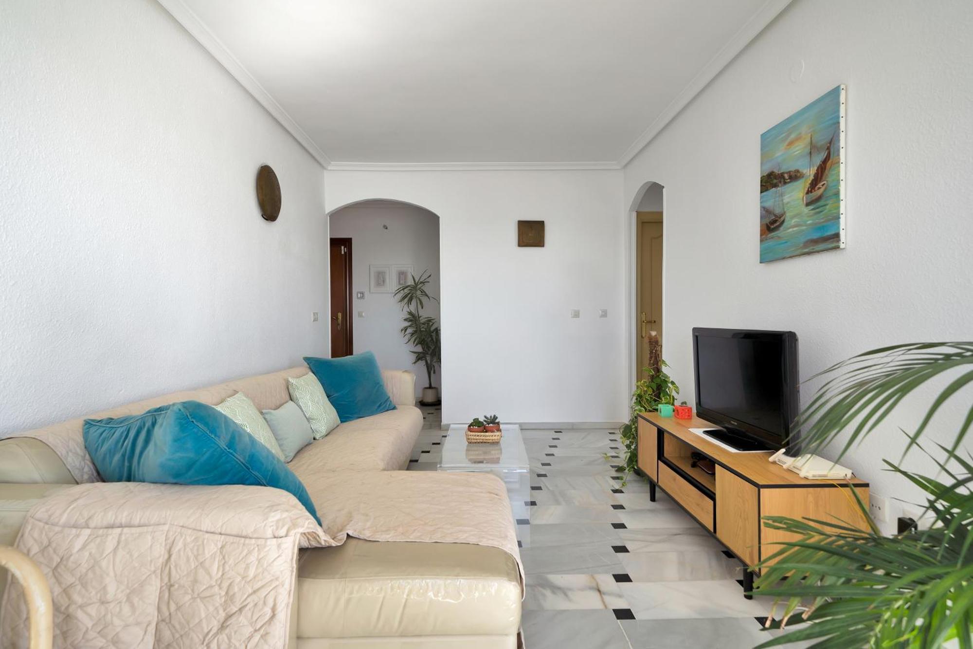 Casa Mar Apartamento Front Beach Con Wifi, Piscina, Padel Y Tenis - Lubina Del Sol Sitio de Calahonda Buitenkant foto