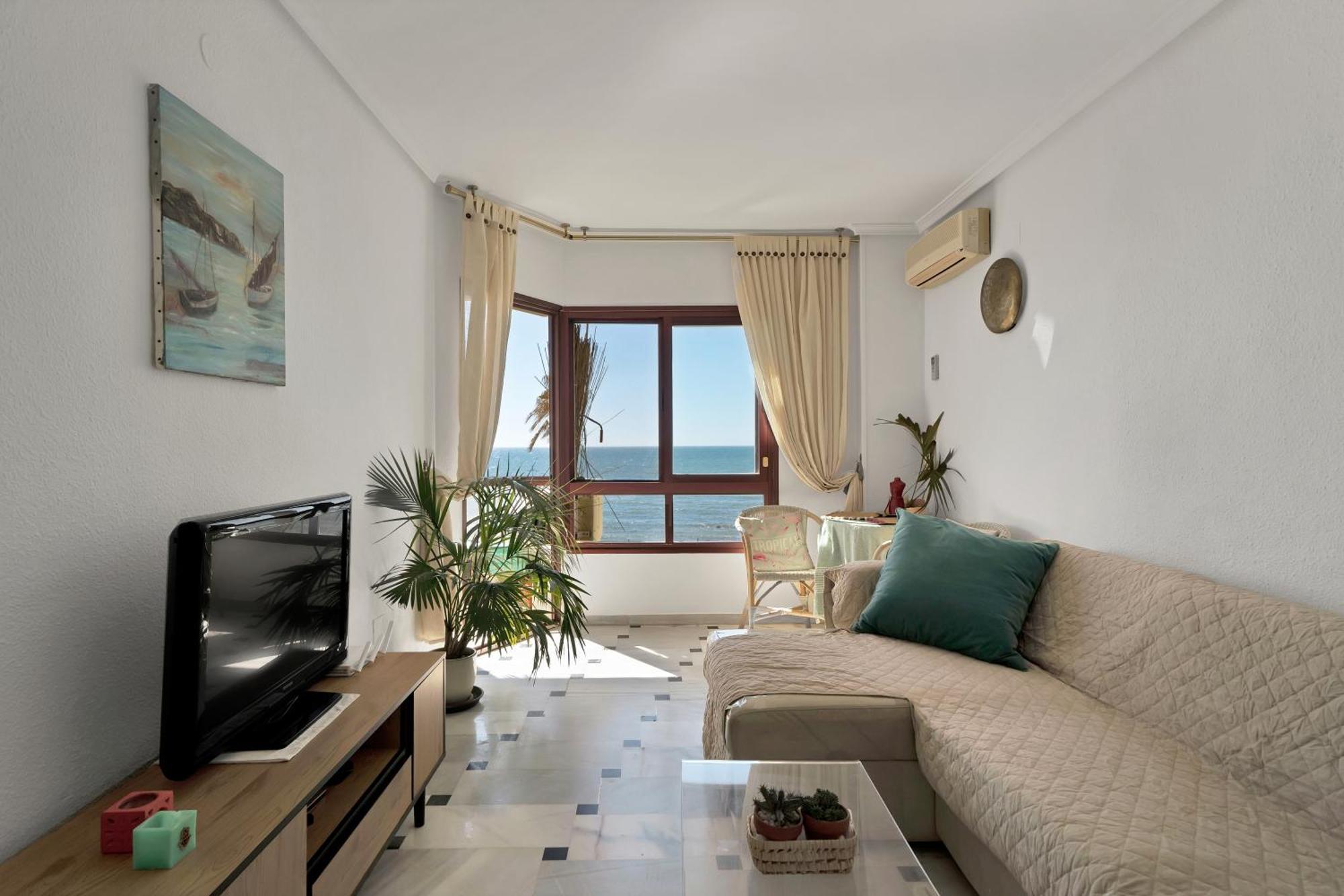 Casa Mar Apartamento Front Beach Con Wifi, Piscina, Padel Y Tenis - Lubina Del Sol Sitio de Calahonda Buitenkant foto
