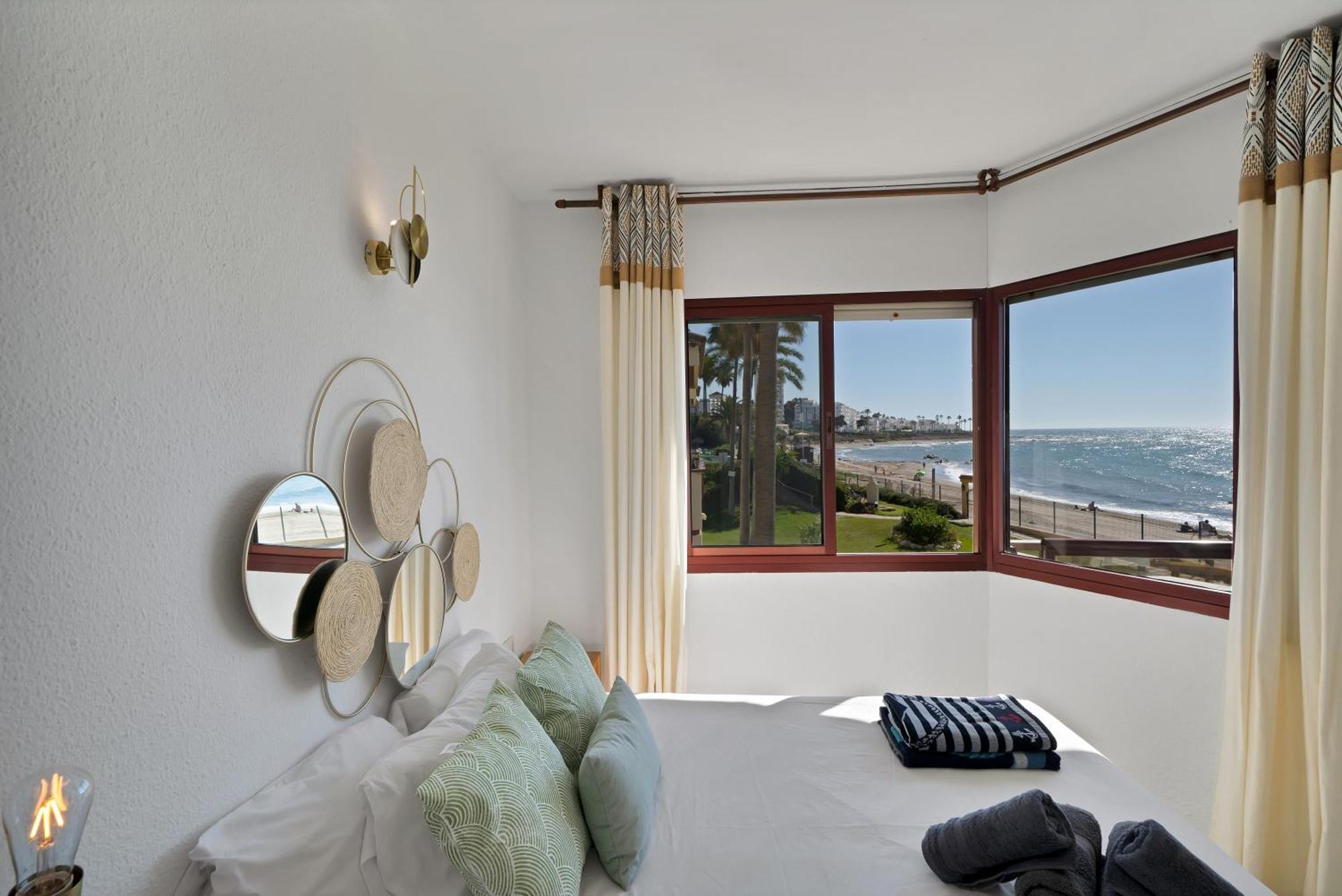 Casa Mar Apartamento Front Beach Con Wifi, Piscina, Padel Y Tenis - Lubina Del Sol Sitio de Calahonda Buitenkant foto