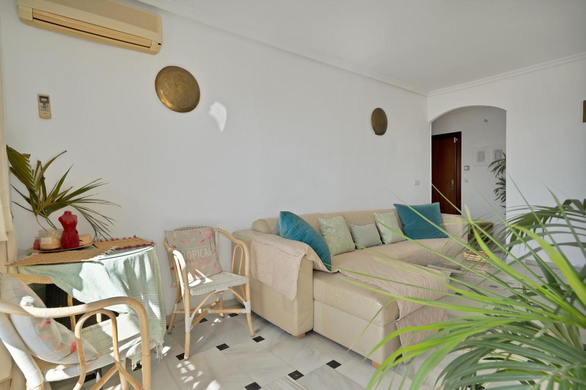Casa Mar Apartamento Front Beach Con Wifi, Piscina, Padel Y Tenis - Lubina Del Sol Sitio de Calahonda Buitenkant foto